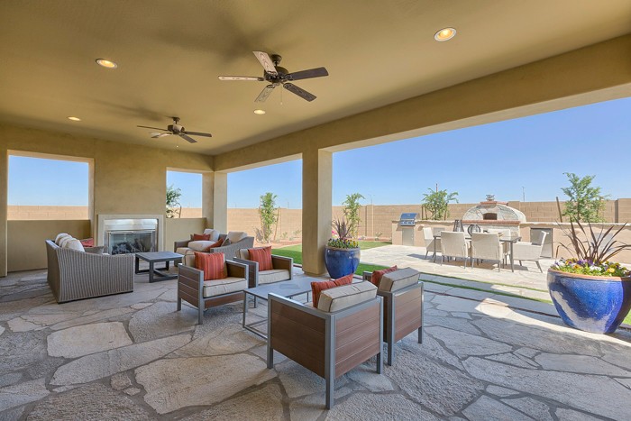 Each home is more spacious than your average 55+ home and offers more open space for entertaining, parties, or just having room for the grandkids to play.
