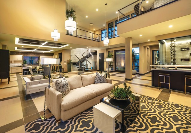 In addition to the myriad desirable aspects of Silver Ridge at The Ridges’ contemporary designs, each of the three elegant elevations in one- and two-story iterations benefit from the exclusive use of the resort style amenities inside the guard-gated enclave of The Ridges at Summerlin.